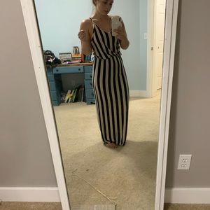 Stripe Maxi Dress